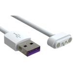 Кабели USB с разъёмами из подпружиненных контактов и магнитной фиксацией